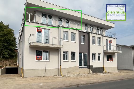 2 Raum Wohnung, Wohnung 11 mit Dachterrasse , 2.OG
