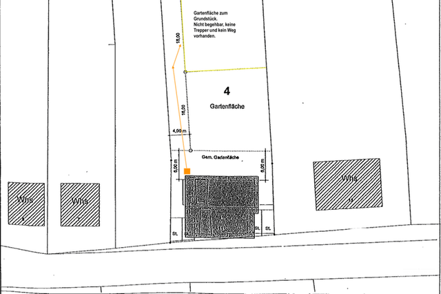 Lageplan NB inkl. Gartengrundstück