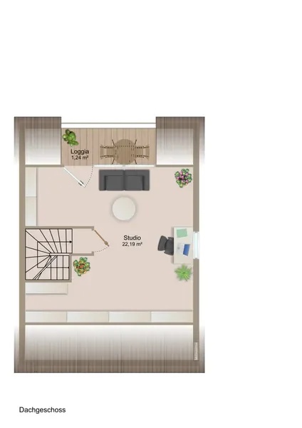 Grundriss DG
