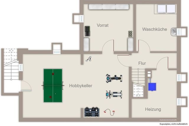 Grundriss Kellergeschoss