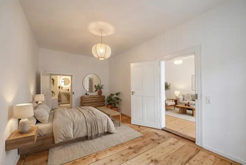 Schlafzimmer - Visualisierung