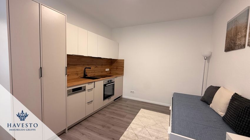 1-Zimmer-Wohnung mit Terrasse, Einbauküche und ruhige Hinterhauslage - Foto 2