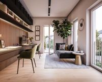 Es handelt sich um unverbindliche Illustrationen mit Sonderausstattungen. Die Bauausführung erfolgt durch das Bauunternehmen