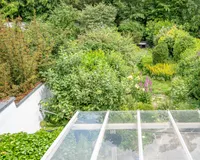 Gartenansicht Dachterrasse