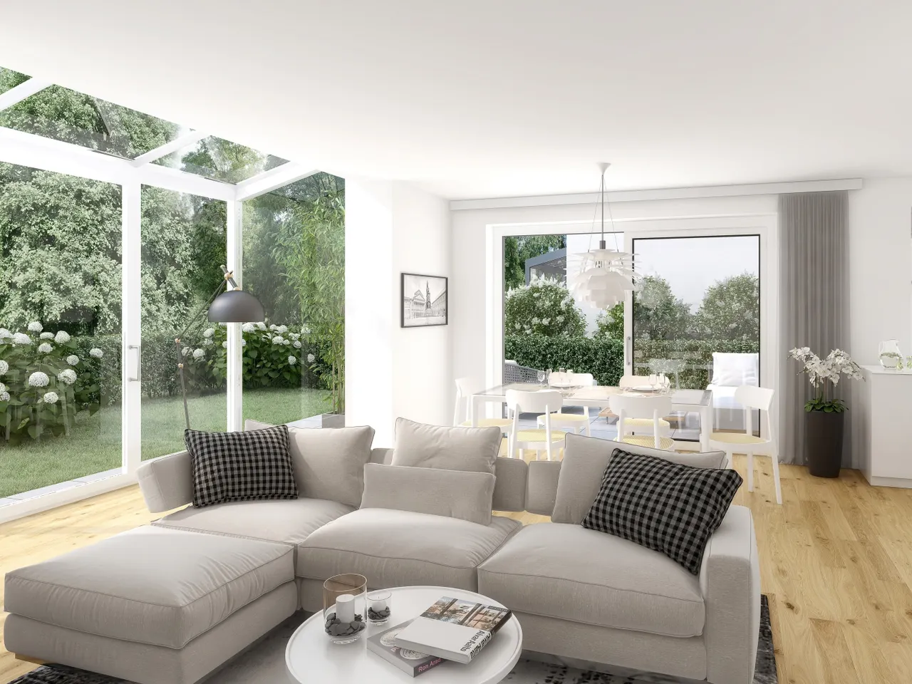 Wohnbereich Visualisierung