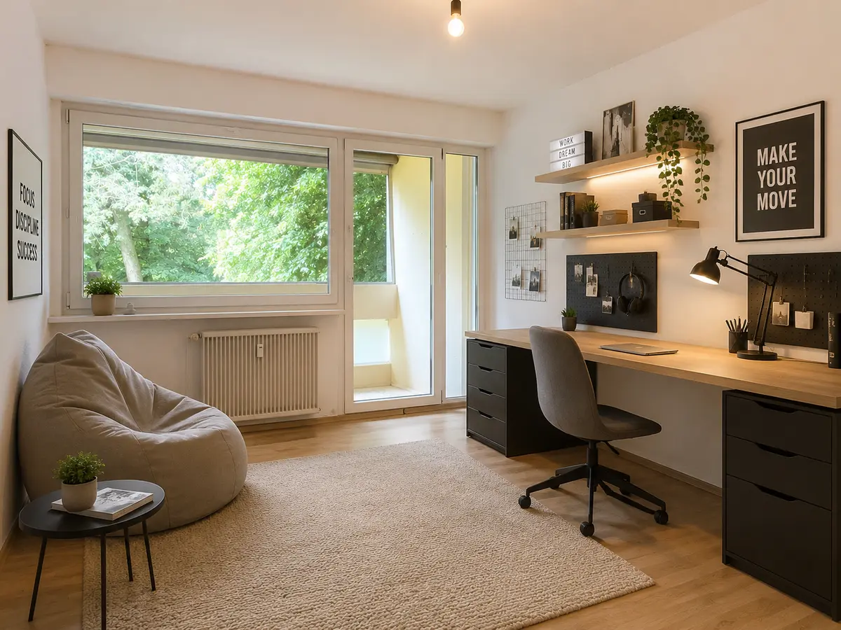 Einrichtungsbeispiel Zimmer 1 Kind