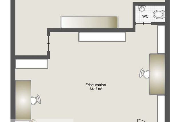 Erdgeschoss - Gewerbe