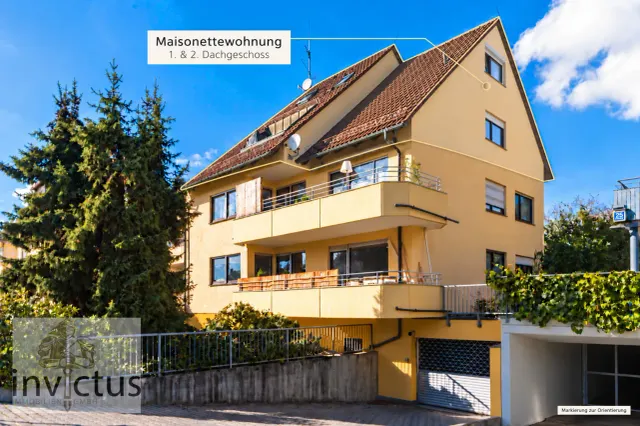  Dachgeschoss-Maisonette 