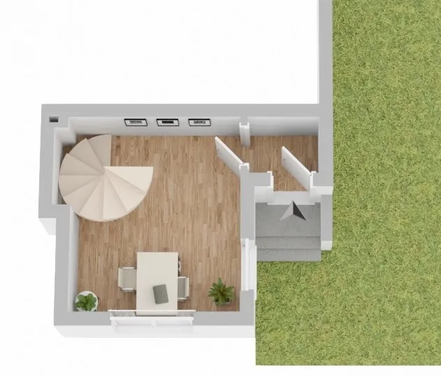 Erdgeschoss_Einliegerwohnung