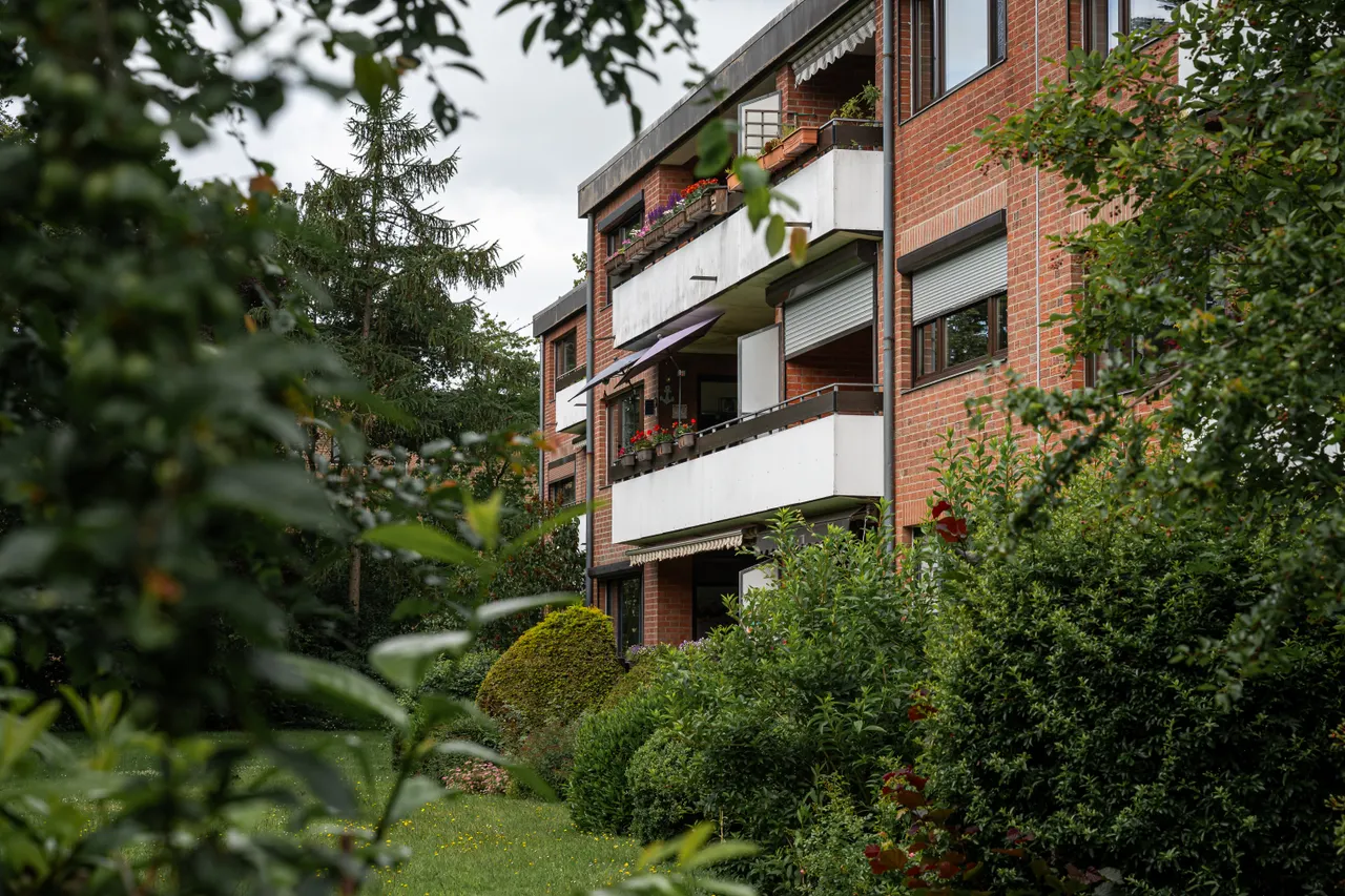 Außenansicht Balkone