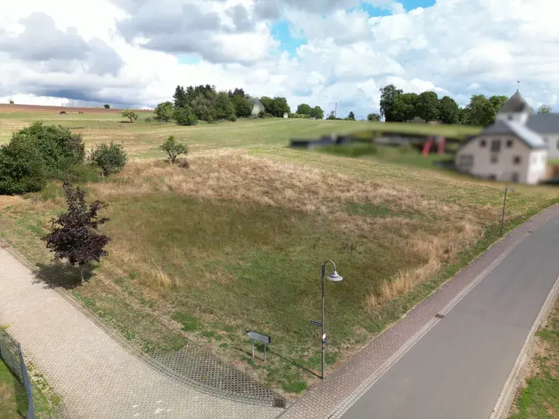 Luftbild Grundstück Hauptstraße Ecke Gillenpeschen Ansicht 2