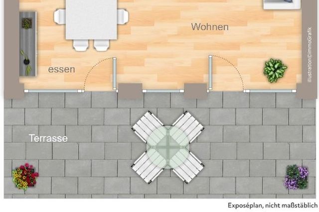 Grundriss Gartengeschoss
