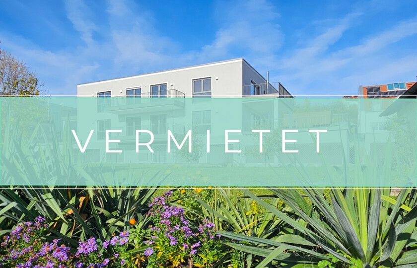 Wunderschöne und großzügige NEUBAU-Wohnung mit riesiger Terrasse & Garten, Keller, Garage + Carport!