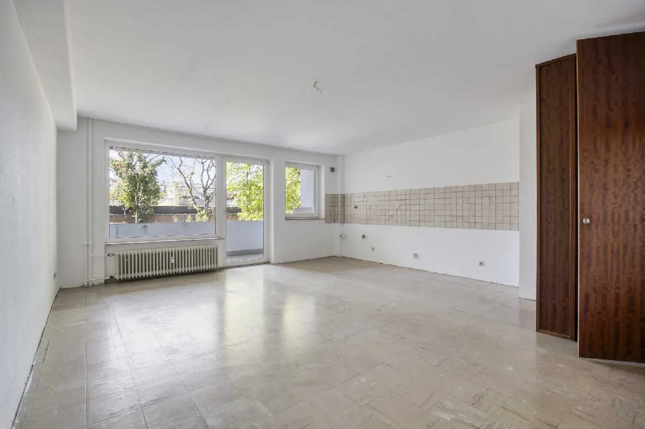 Zentral gelegene 2-Zimmer-Wohnung in Düsseldorf - Foto 2