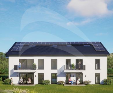 KFW40 mit QNG und 180qm Fläche: Riesige 4-Zimmer-Maisonette-Wohnung mit 3 weiteren Räumen im UG