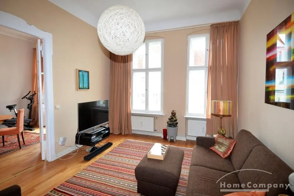 Helle 3-Zimmer- Wohnung iin der obersten Etage in Berlin Wilmersdorf, möbliert - Foto 5