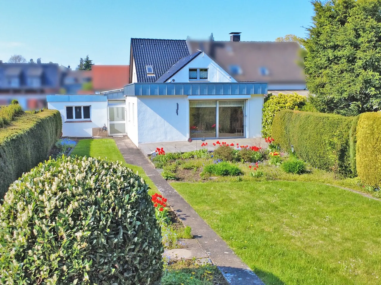 Rückansicht/Garten