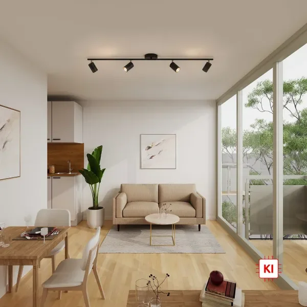 Exklusive Dachgeschosswohnung mit Balkon – modernes Wohnen über den Dächern von Sendling