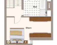 Grundriss: Ebene 6 und 7