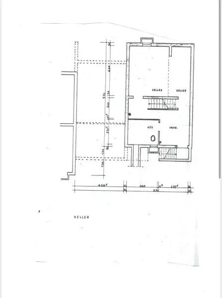 Grundriss Keller 