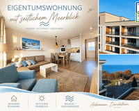 3 Raum Eigentumswohnung mit seitlichem Meerblick