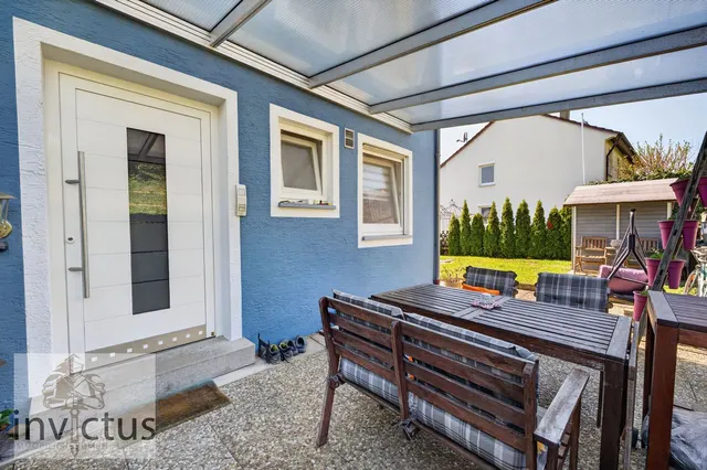 Terrasse vor dem Hauseingang