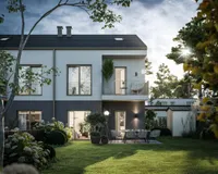 Es handelt sich um unverbindliche Illustrationen mit Sonderausstattungen. Die Bauausführung erfolgt durch das Bauunternehmen