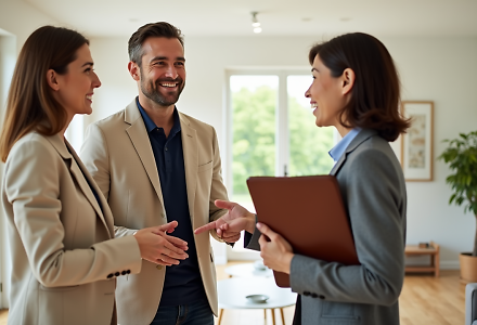 Immobilienkauf mit einem Makler erfolgreich abwickeln - Beitragsbild (Flux-advanced)