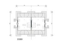 Grundriss Spitzboden Variante 1