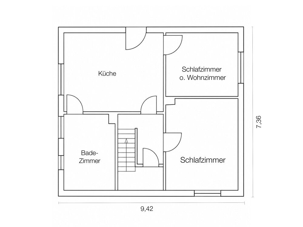 Aktueller Grundriss Waabs