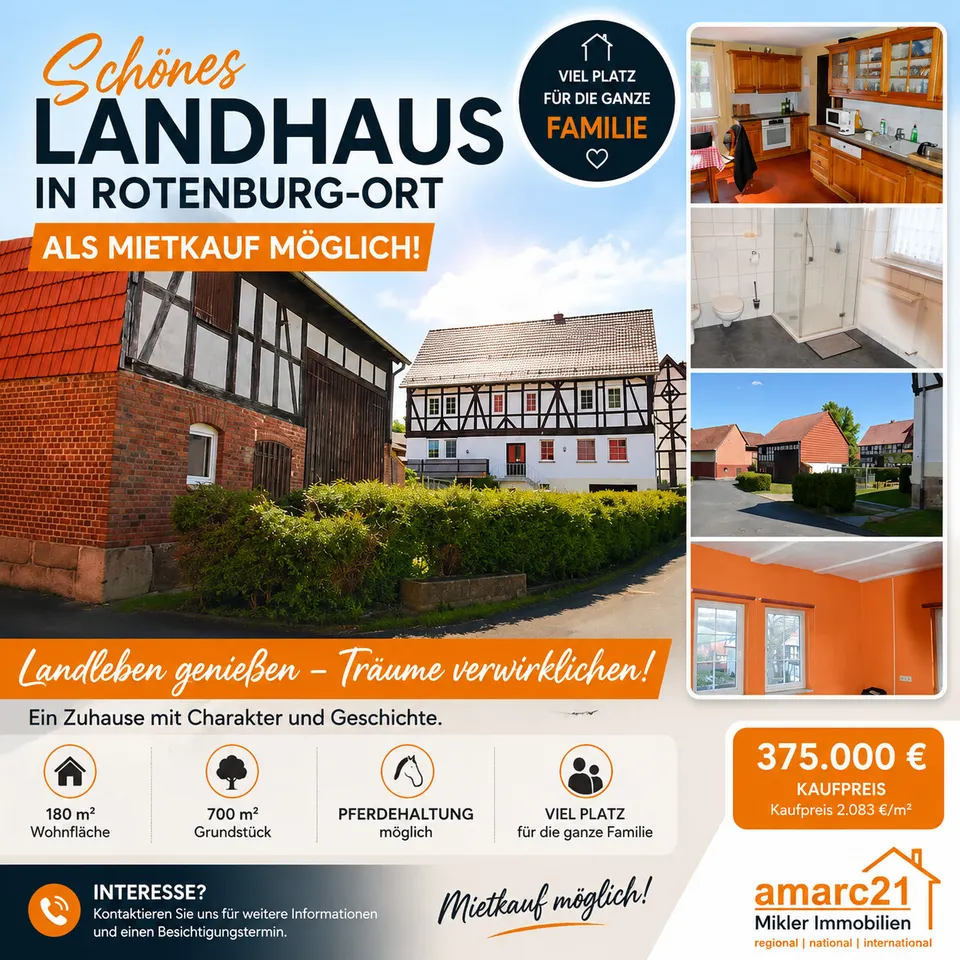 Anzeige_Haus in Rotenburg_OT_Erkshausen