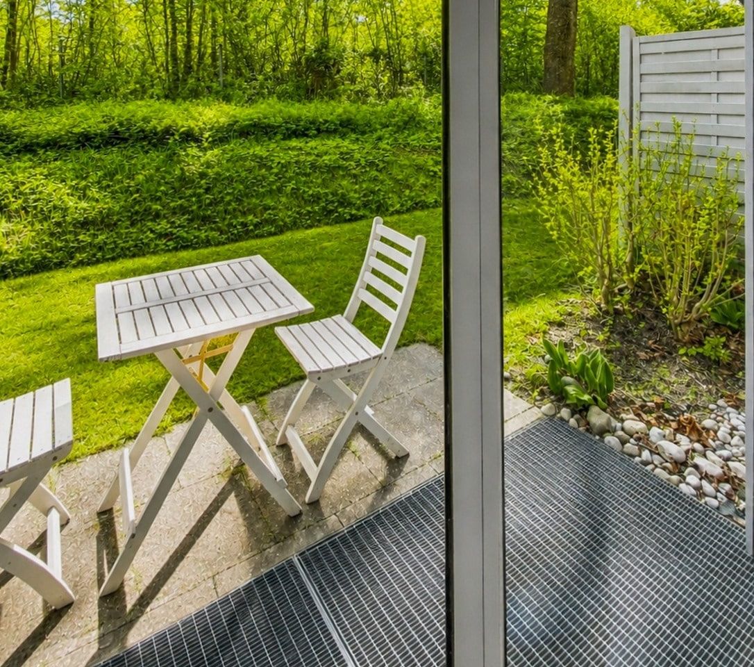 Terrasse und Garten