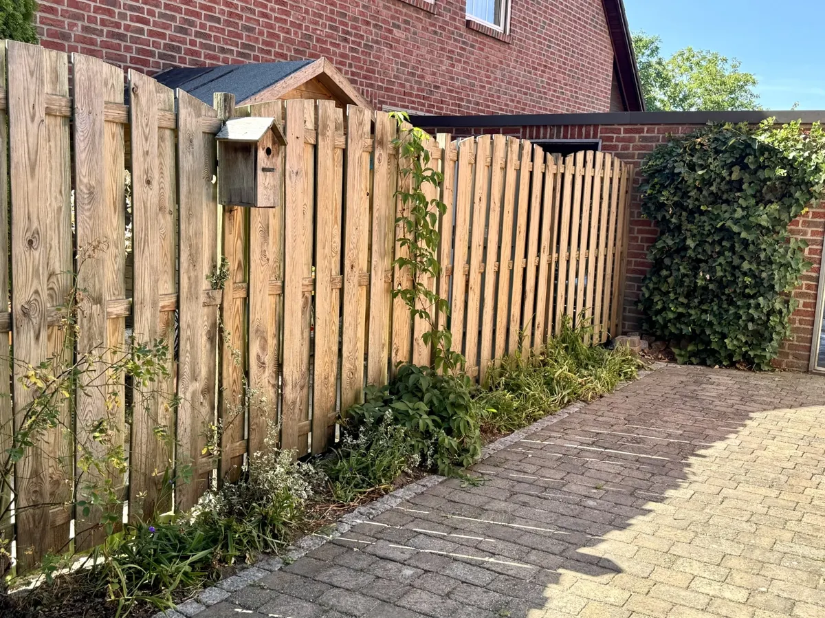 Der Weg zur Garage