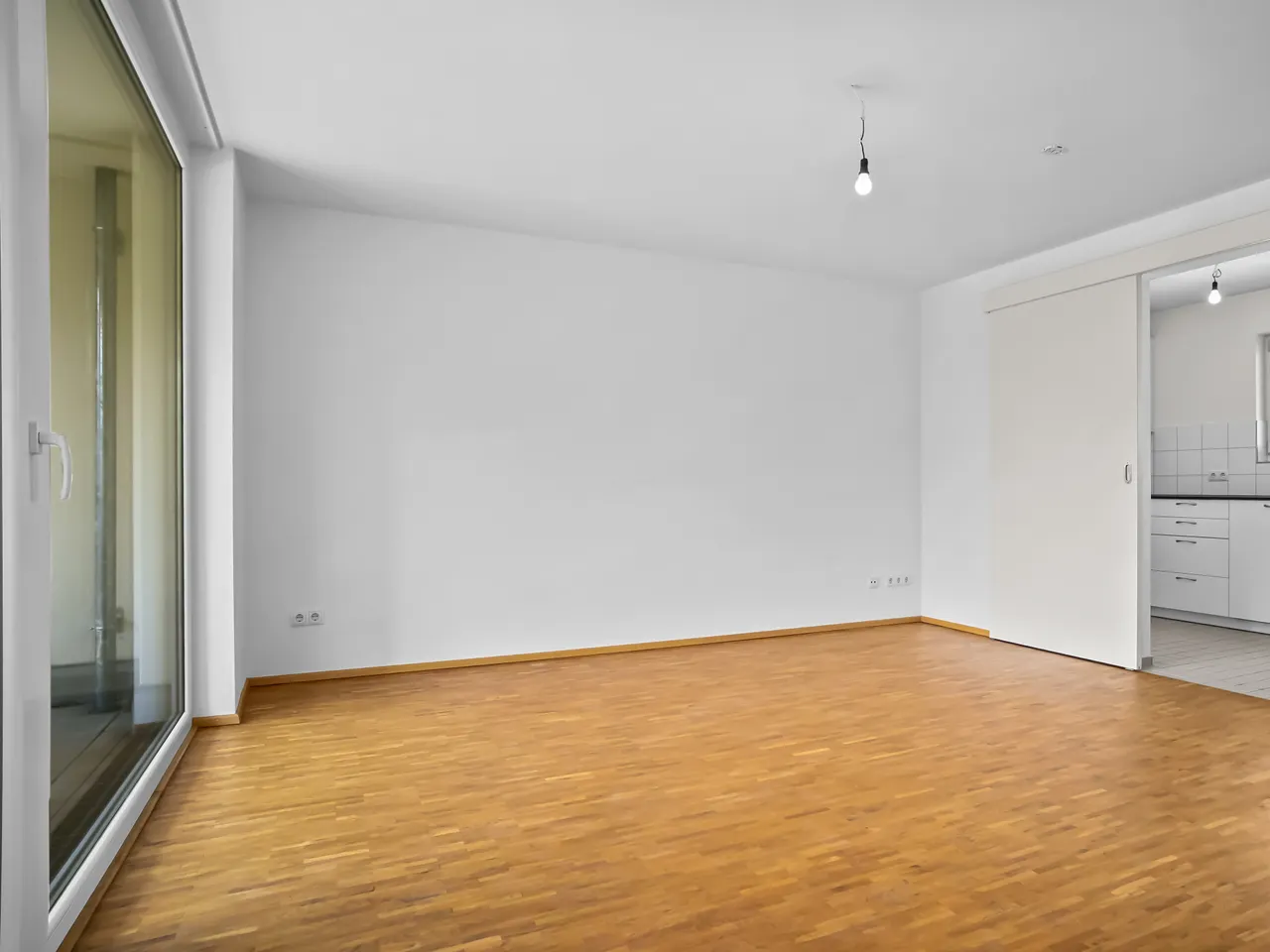 Blick aus dem Schlafzimmer