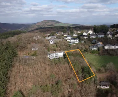 ***REDUZIERT***Naturnahes Baugrundstück in Mayen-Kürrenberg in ruhiger Ortsrandlage mit Blick ins Grüne