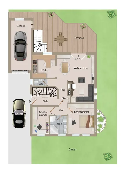 Grundriss EG