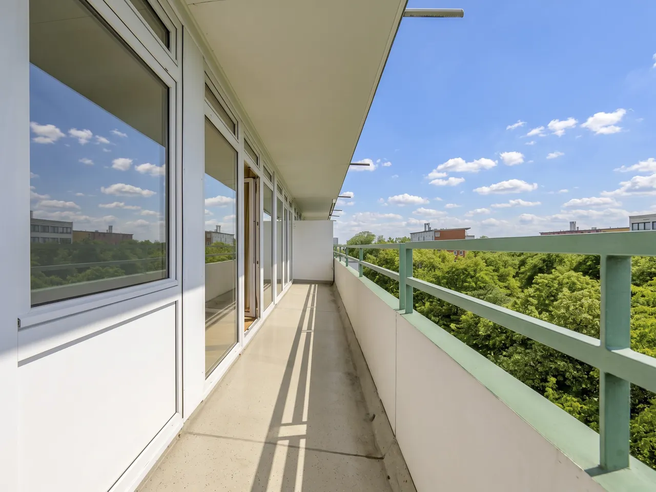 Balkon mit Ausblick
