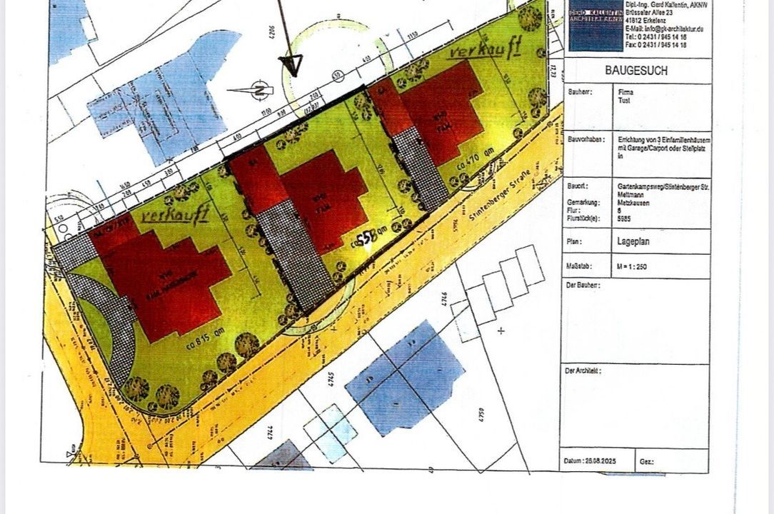 Neubauvorhaben Mettmann – Metzkausen
1 Familienhaus / Villa