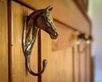 Detailaufnahme Einbauschrank