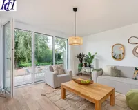 Wohnraum und Zugang zum Garten