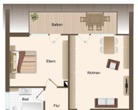 Grundriss Dachgeschoss