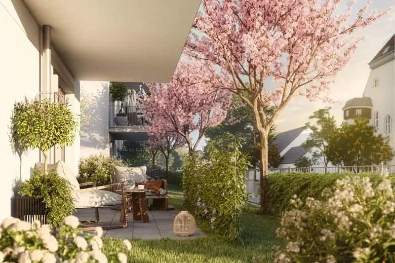 Terrasse Visualisierung
