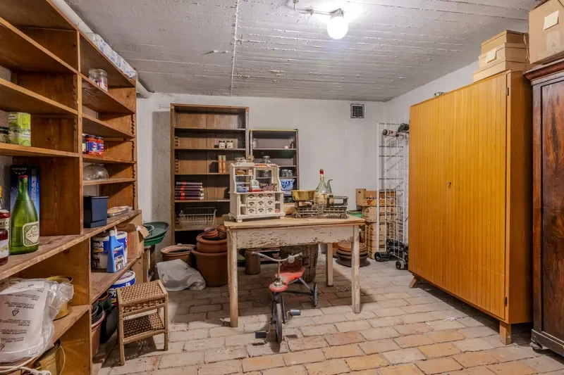 Lagerraum im Keller