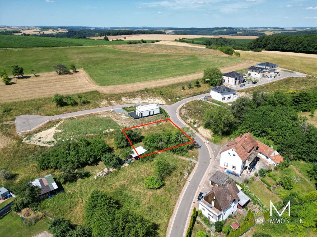 Ansicht Baugrundstück