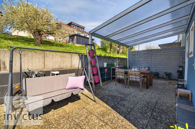 Terrasse vor dem Hauseingang