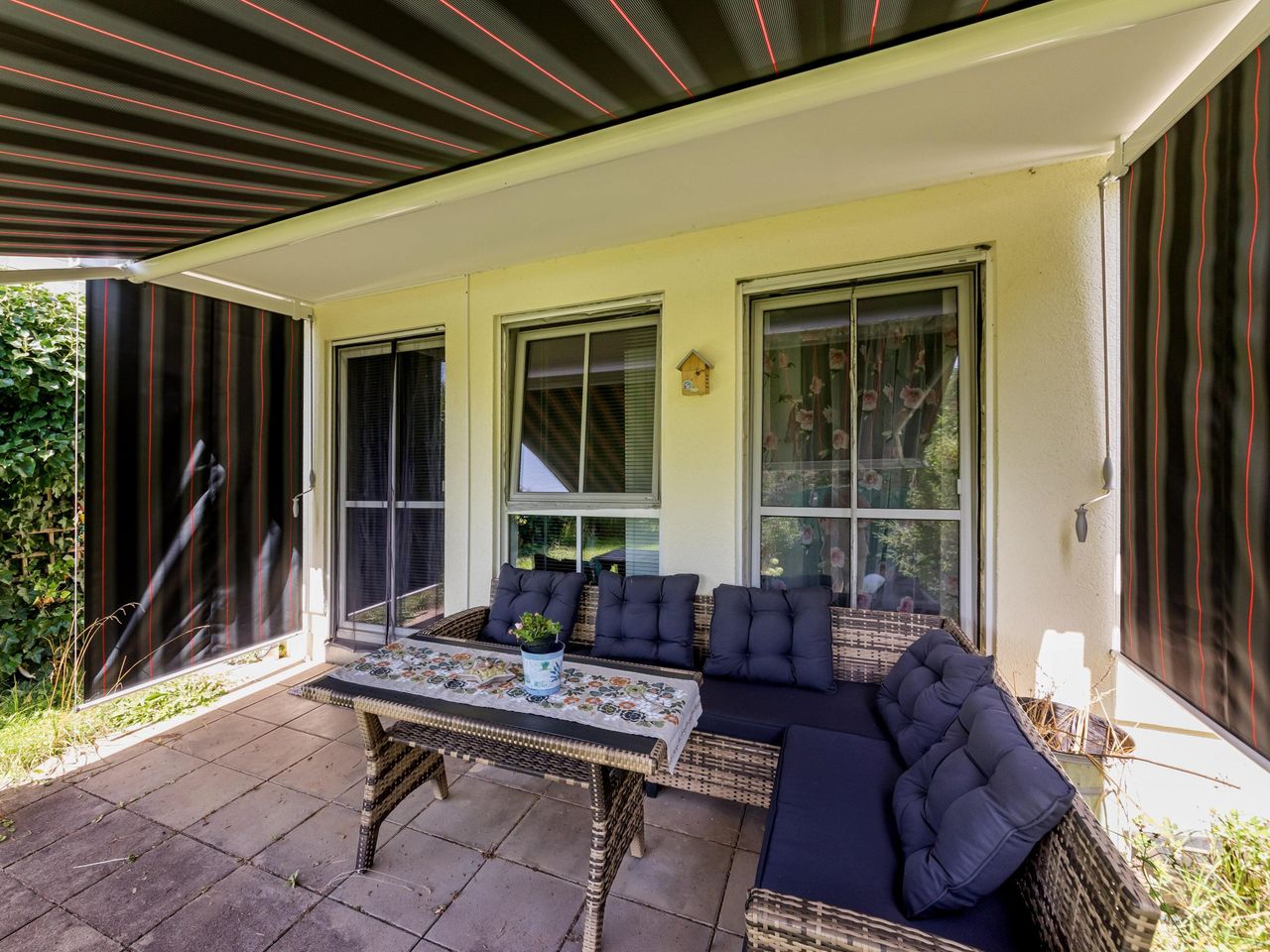 Neue Verschattungen Seite und Markise