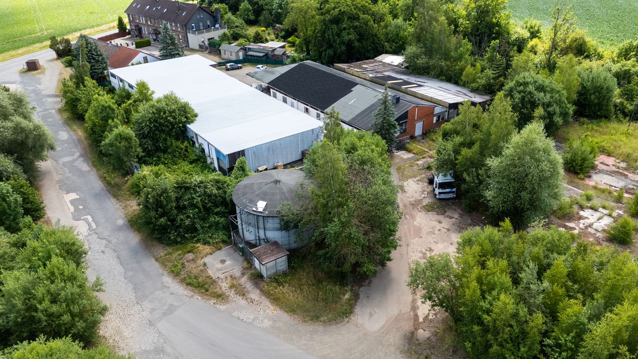 Luftbild der gesamten Anlage