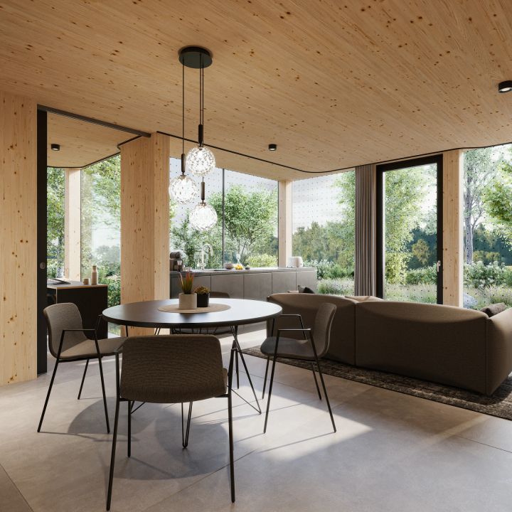 Cabin Pure Plus Ausblick nach draußen