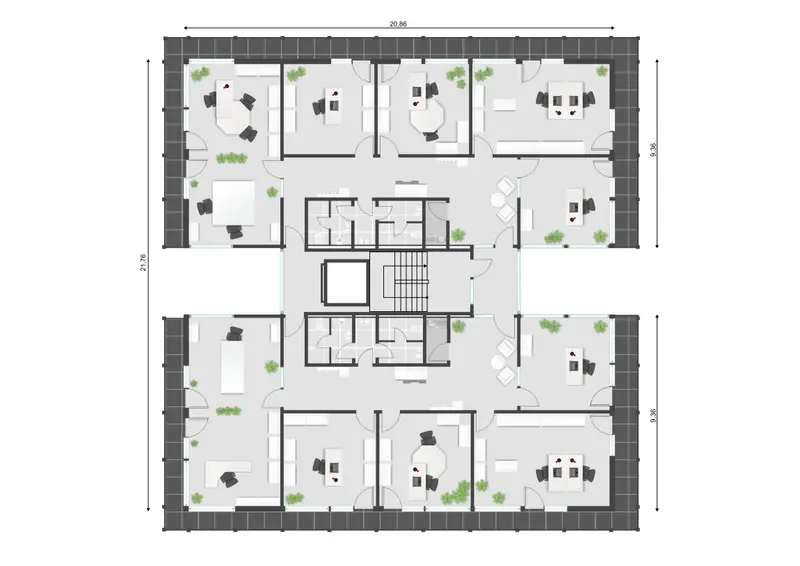 Grundriss 1.OG