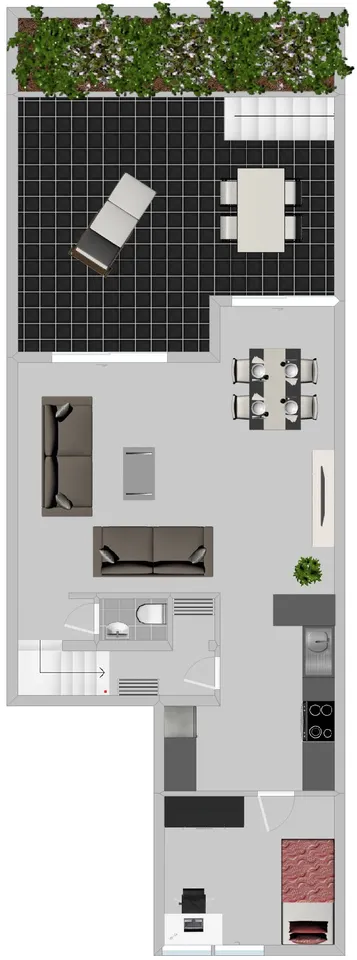 Grundriss Gartengeschoss